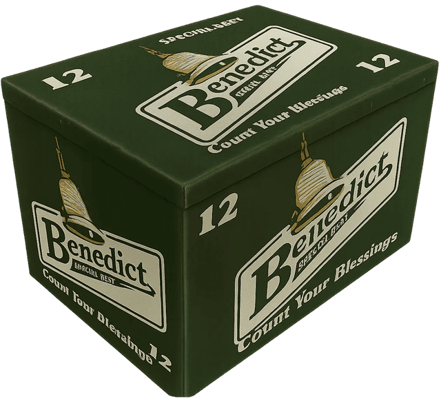 Ящик пива "Benedict"