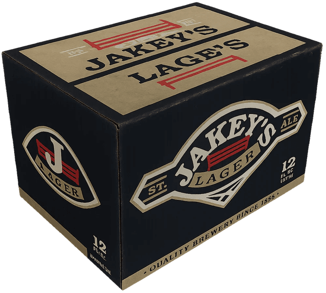 Ящик пива "JAKEYS"